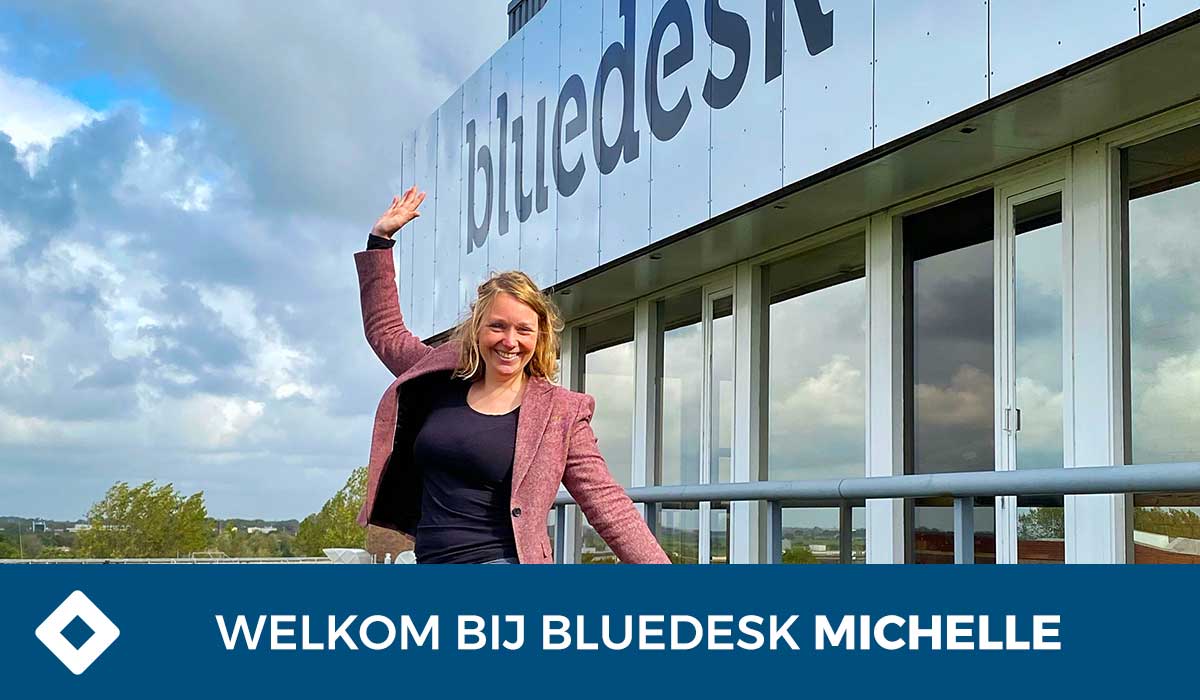 Michelle versterkt team Bluedesk